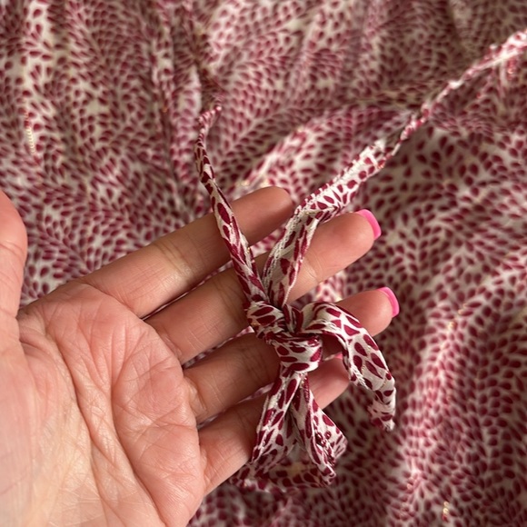 VICI Sheer Floral Pink Women's Top size small - Picture 6 of 8